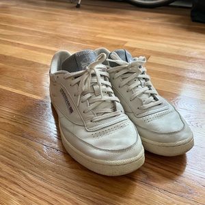 Off-white Reebok C85 Classic Tennis Shoes size 11